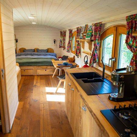 La Tiny House De La Bergerie Vila Lierneux Exterior foto
