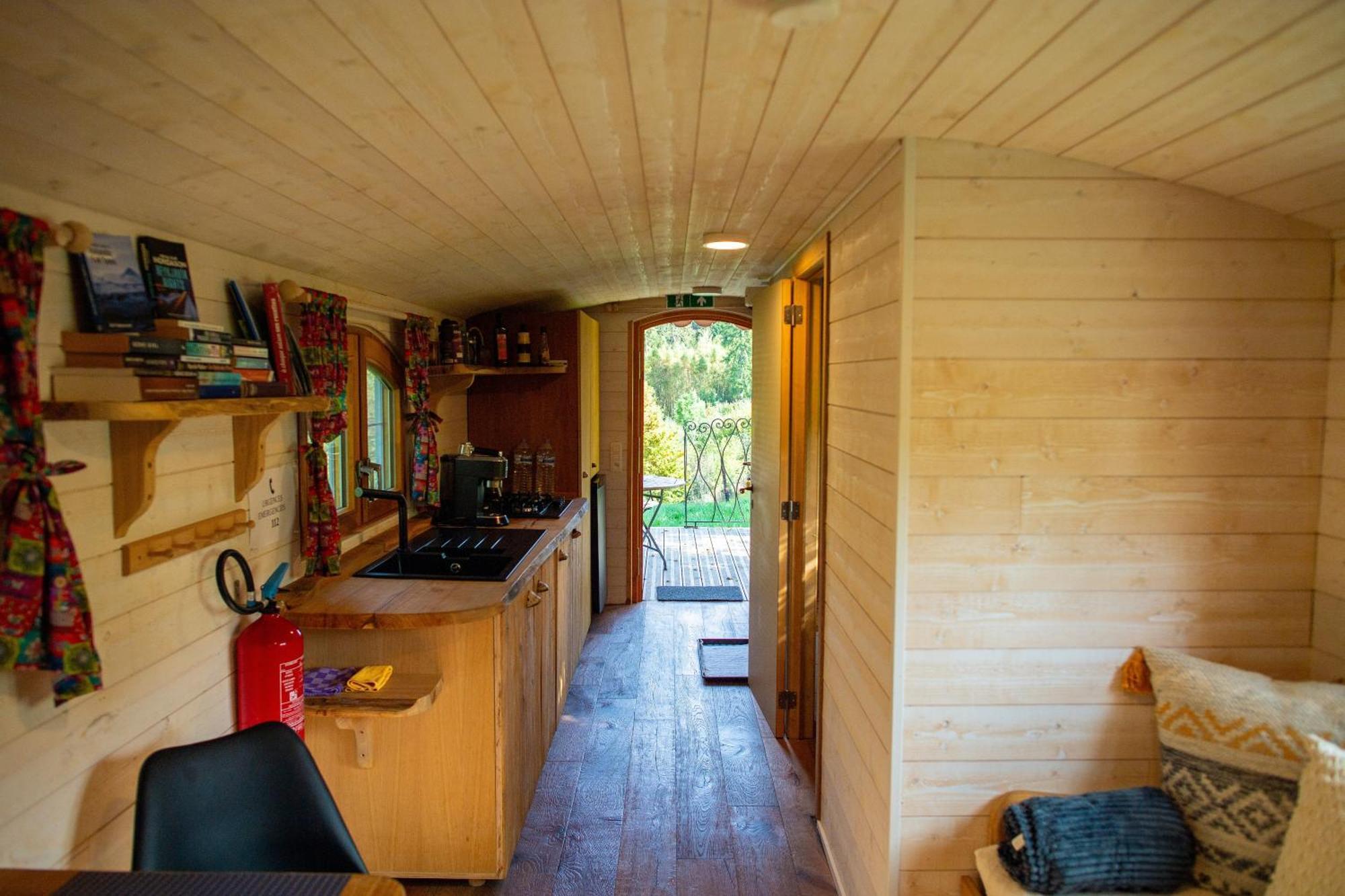 La Tiny House De La Bergerie Vila Lierneux Exterior foto