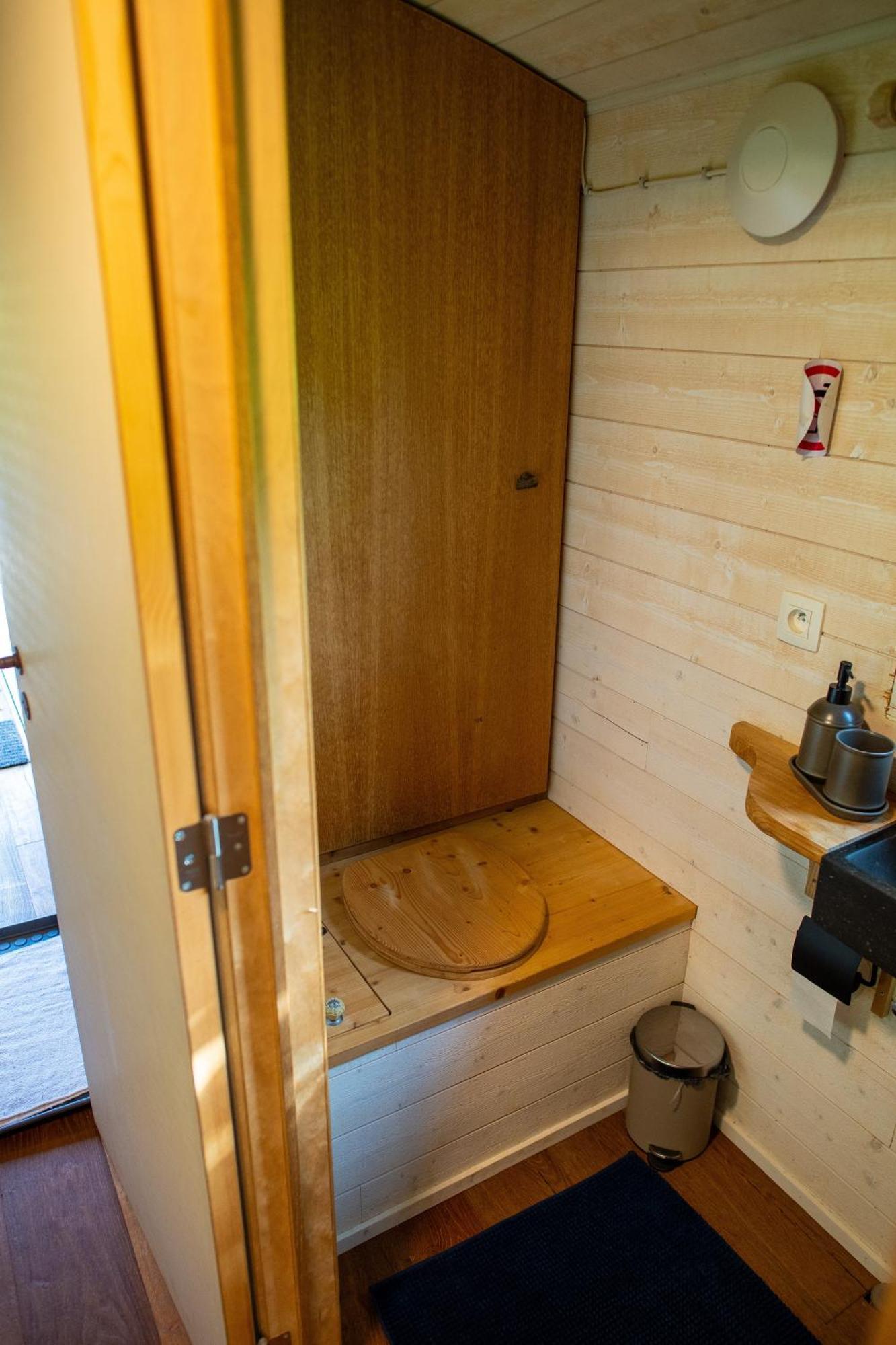 La Tiny House De La Bergerie Vila Lierneux Exterior foto