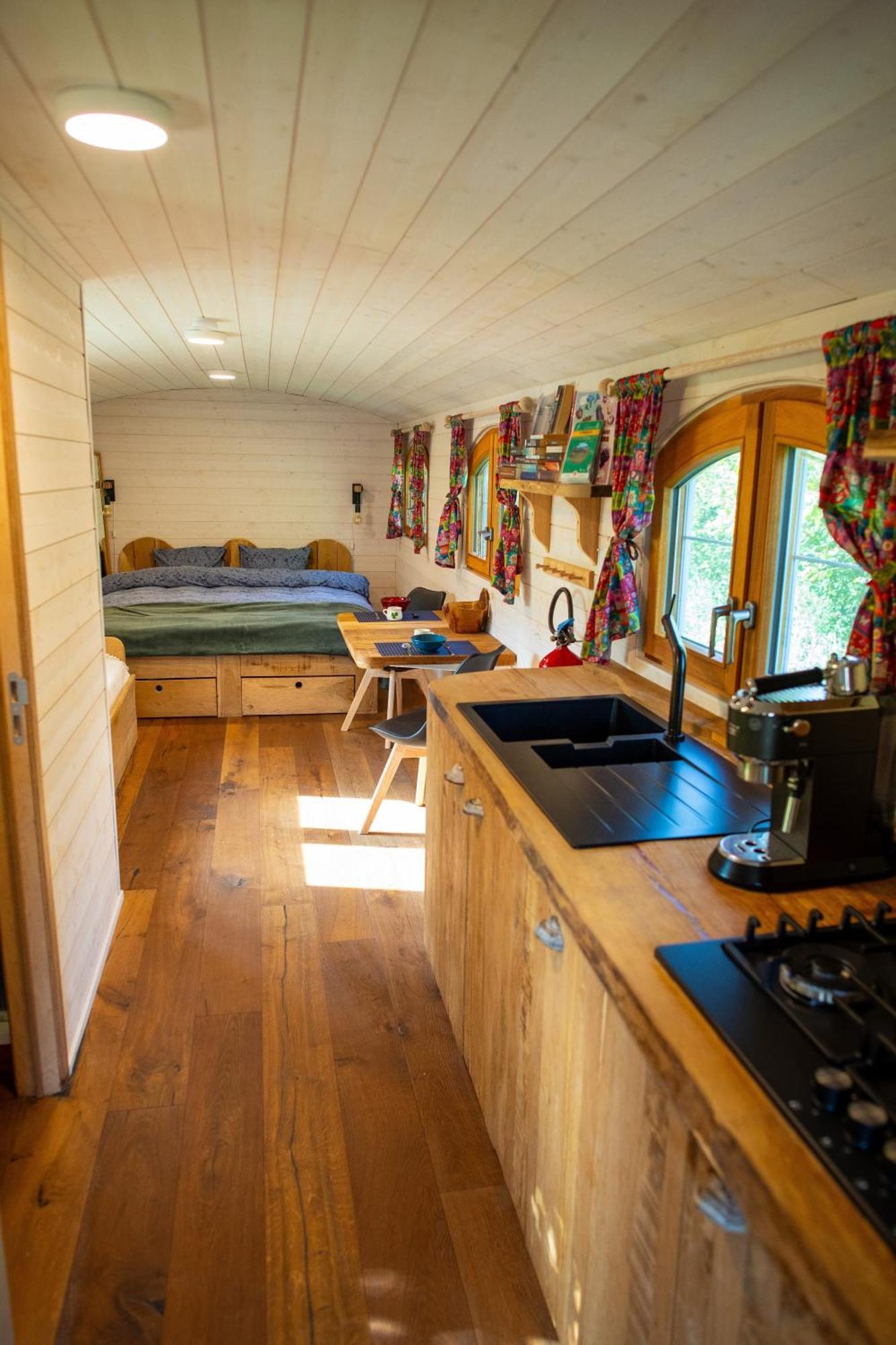 La Tiny House De La Bergerie Vila Lierneux Exterior foto