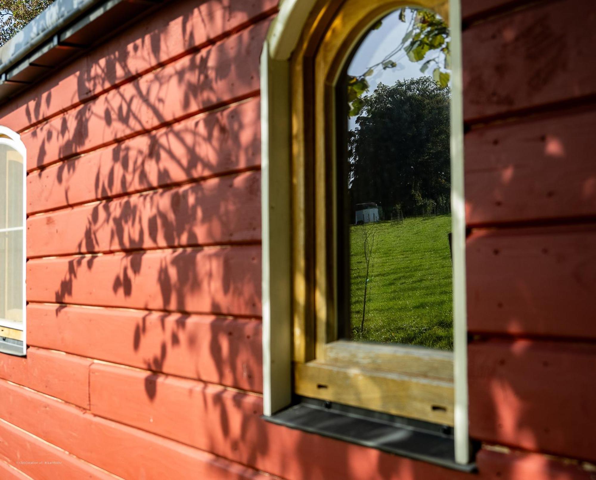 La Tiny House De La Bergerie Vila Lierneux Exterior foto